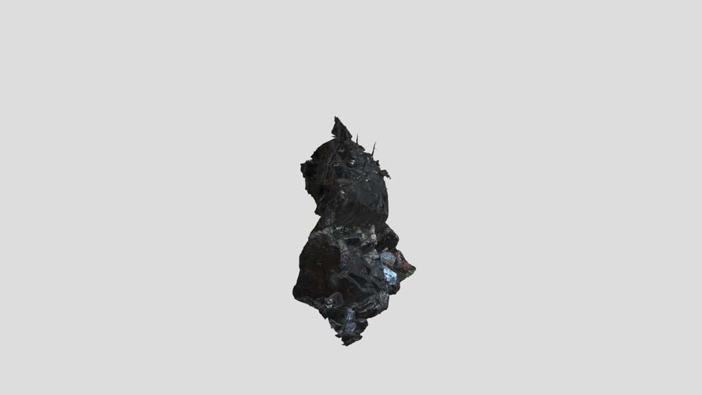 Rocky Cliff In Canyon By River