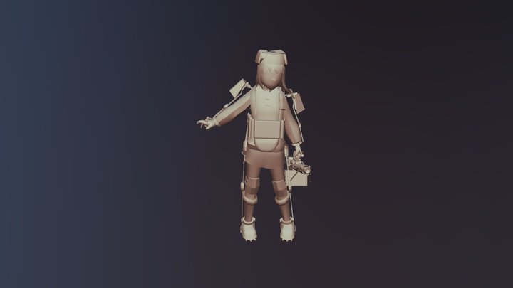 Toon Stuff : Winter Combat Edition  [unpainted] 3D Model
