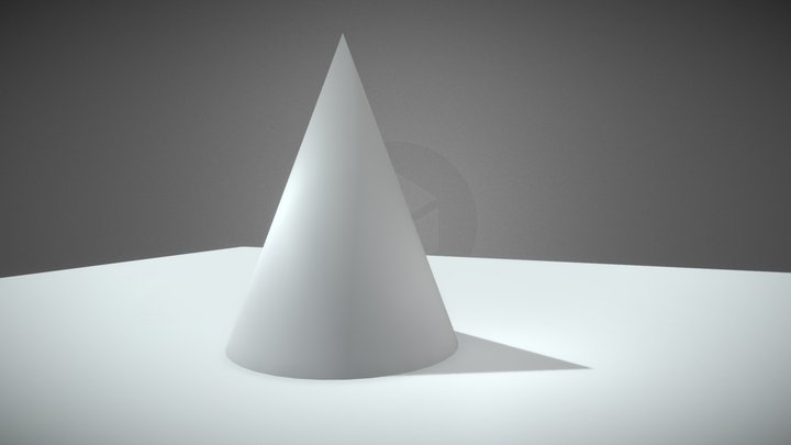 Макет конуса 3D Model