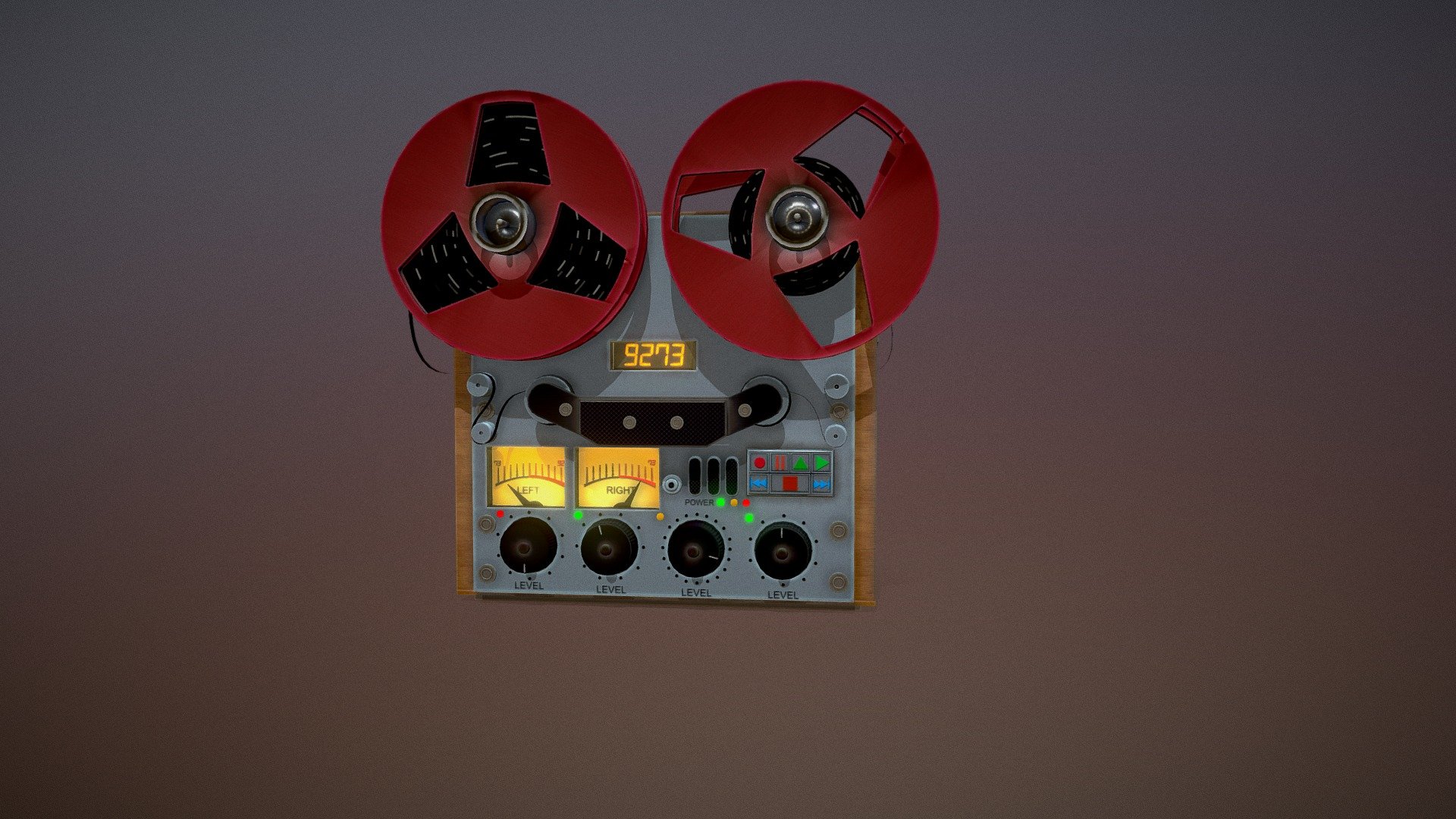 Lowpoly_Reeltoreeltaperecorder