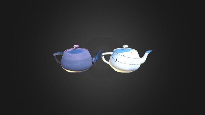1131448020-古珈欣-Teapot2 3D Model