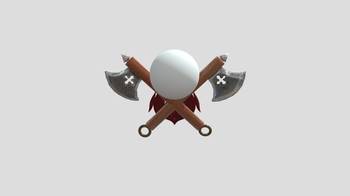 Wreck Studios 3D logo design 3D Model