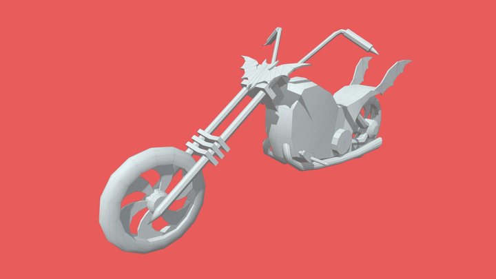 Vampire bike 3D Model
