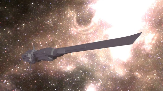 Space Ship 'Nautilidae'-Rough Model 3D Model