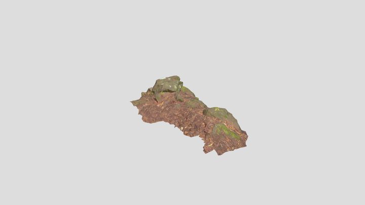 Sandstone Rock Forest Pbr Scan 12 – Free 3D Model STL