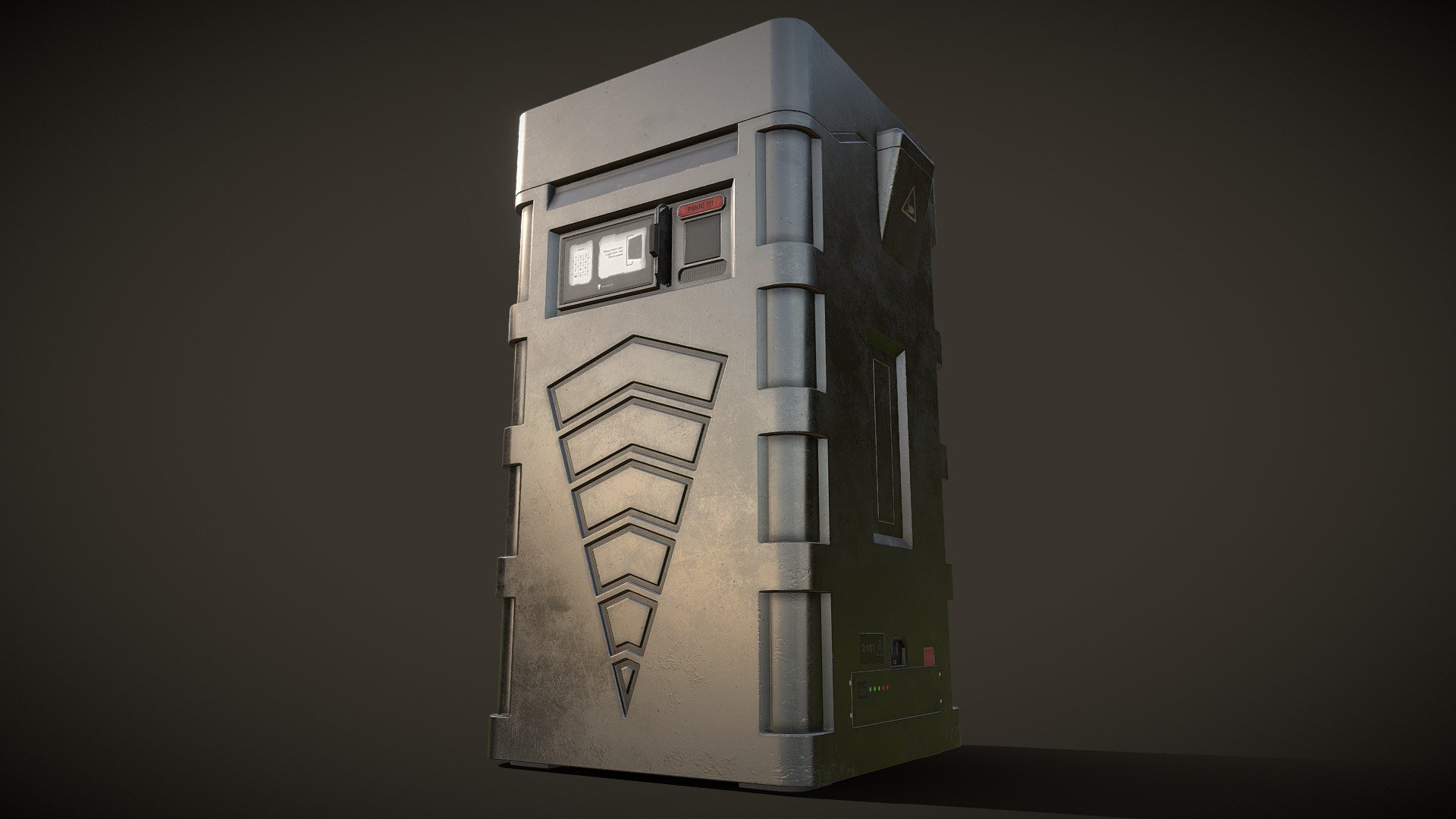 Military Lockbox - 3D model by Alex Murias (@Xlay3D) [1134fe1] - Sketchfab