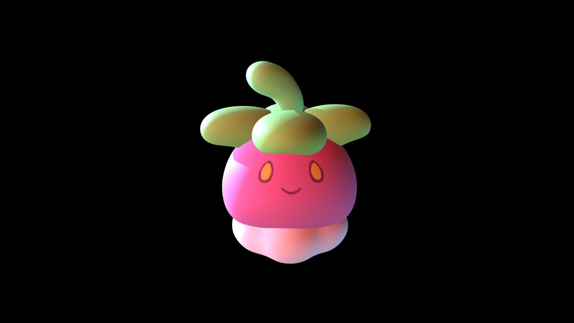 Bounsweet 3D model by BriBri (Bri.Bre) [113648c] Sketchfab