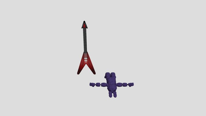 FNaF_1_Bonnie_by_Thudner 3D Model