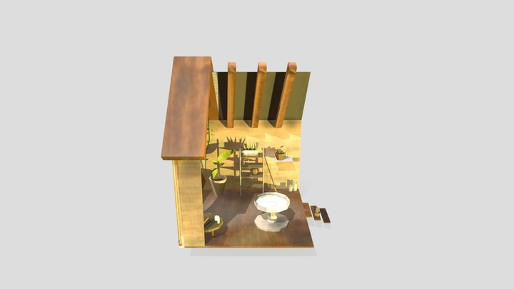 Evelyn Alsemgeest's Witches Laboratory 3D Model
