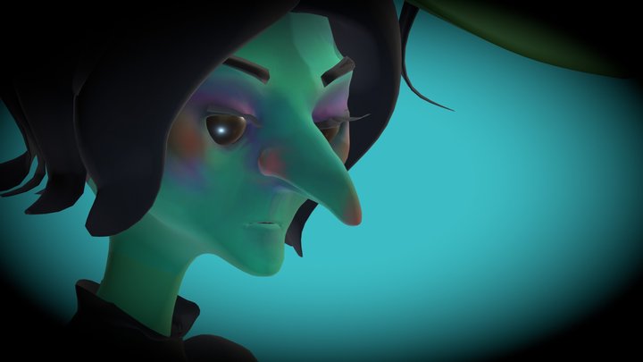 Witch 3D Model