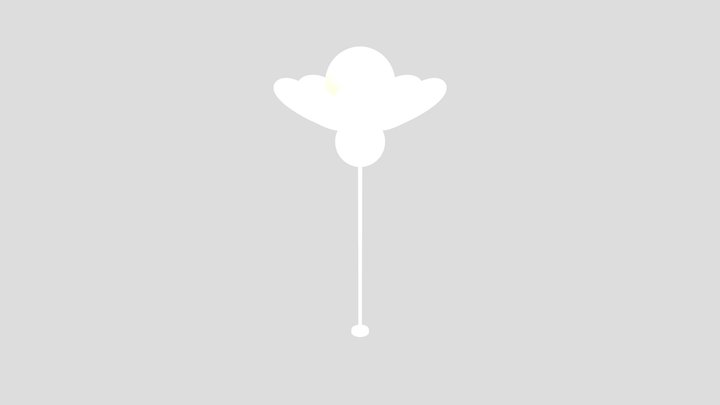 Maru Flower Pendant Lamp Beige – Kostenloses 3D-Modell STL