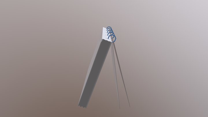 Calendario de mesa 3D Model