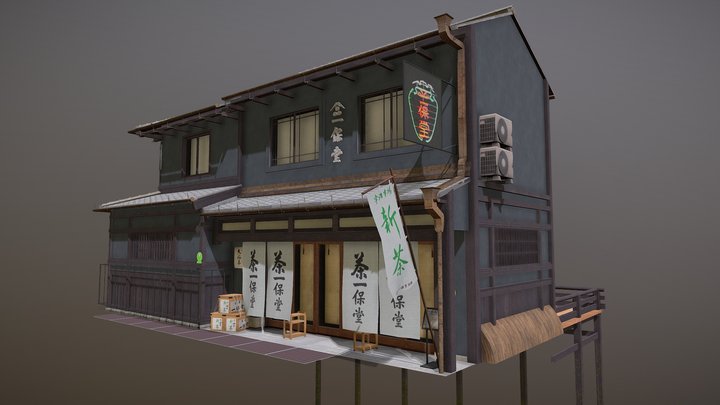 cityscene house 2 3D Model