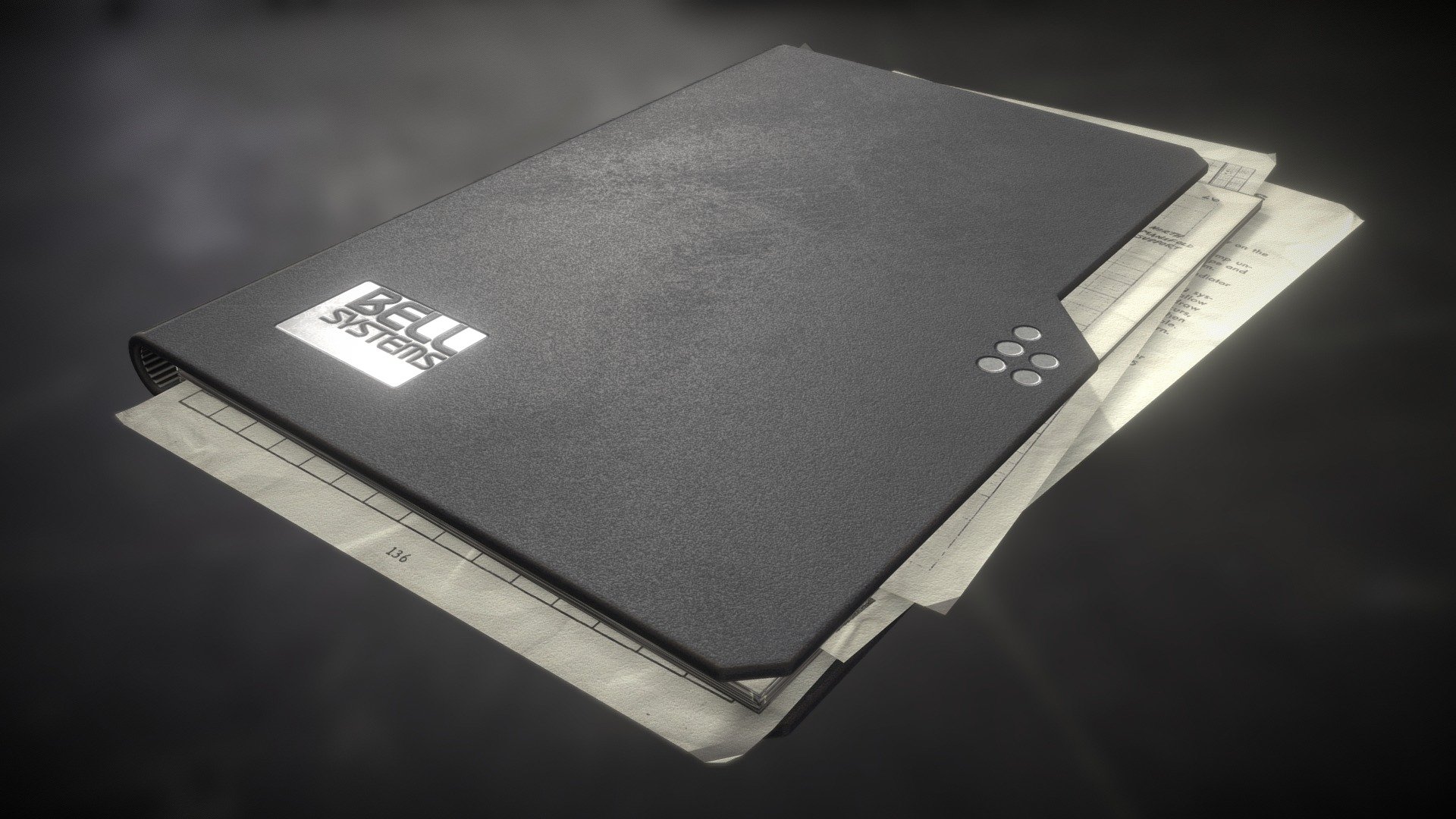 Document File Folder Download Free 3D model by Kami Rapacz (kuroderuta) [1139017] Sketchfab