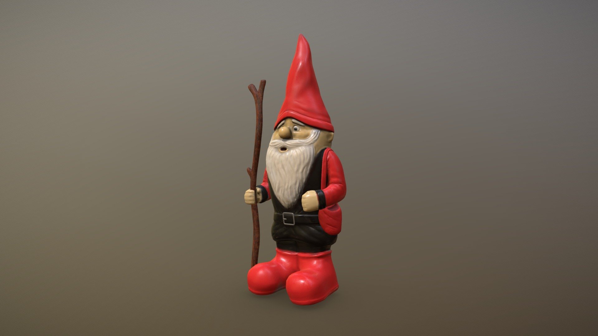 Garden Gnome - Buy Royalty Free 3D model by Gabriel Quintana ...