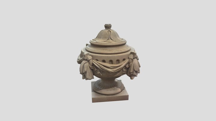 Pot à feux 3D Model