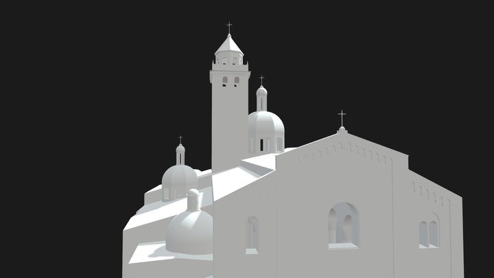 Chiesa santa Maria di Castello 3D Model