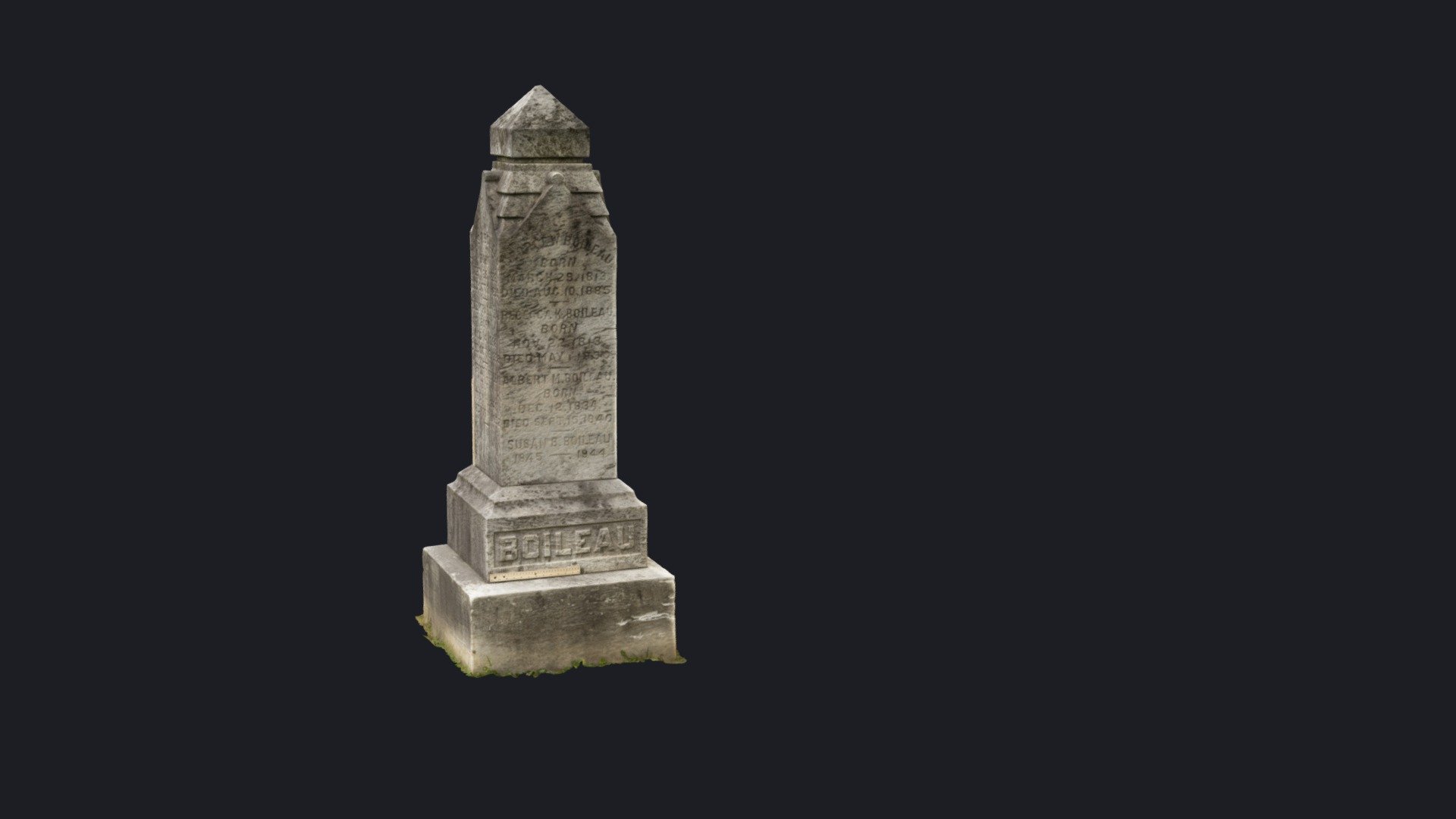 Natalie — Sketchfab embed 3D viewer