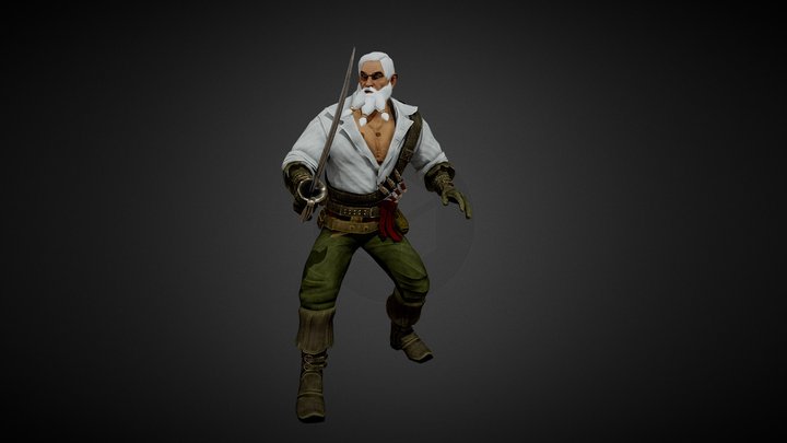 Pirate G 3D Model