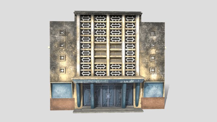 Colonialbuilding 3D models - Sketchfab
