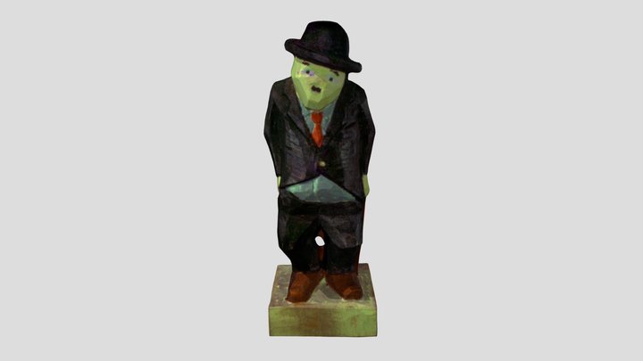 Chaplin 3D Model