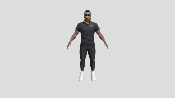 CJ gta san andreas 3D Model