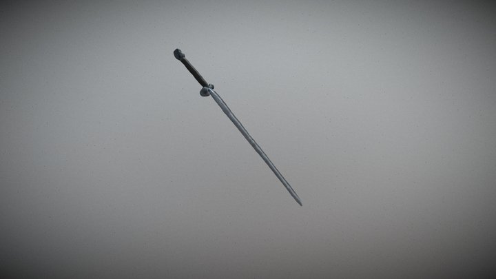 Spada Medievale 3D Model
