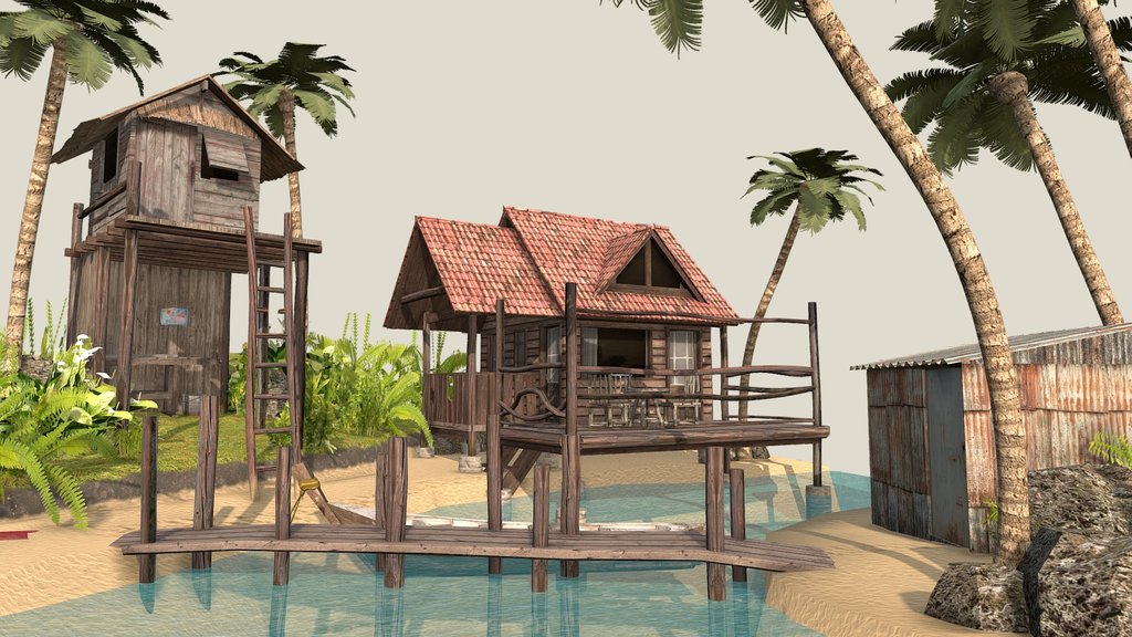 DAE Diorama - By the Ocean