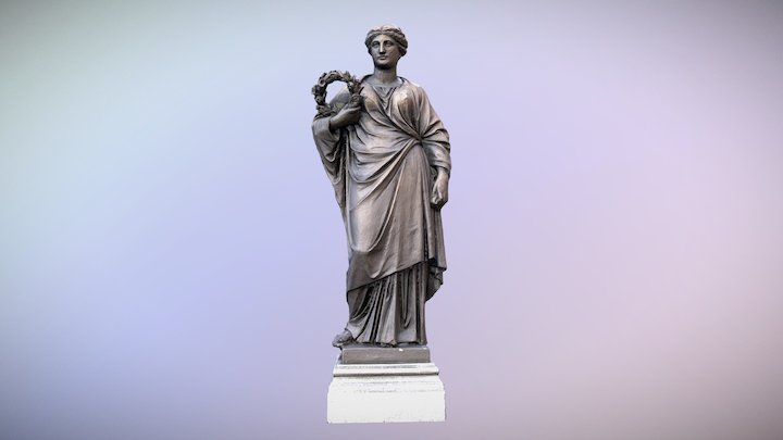 Statue of the girl – Modelo 3D gratuito STL