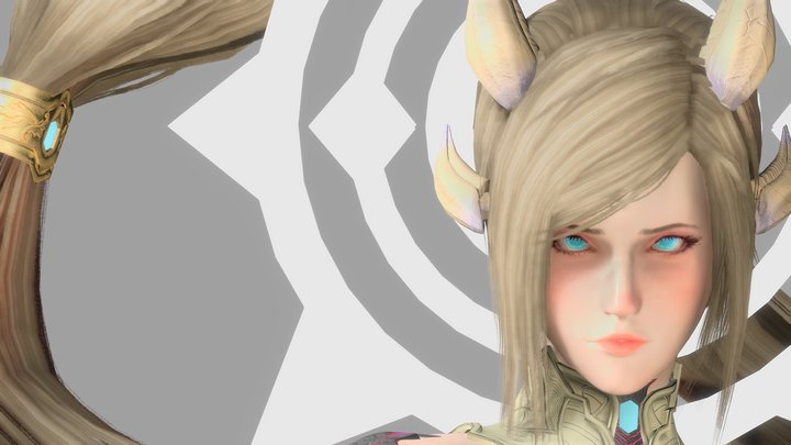 Divine Lucia 3D Model