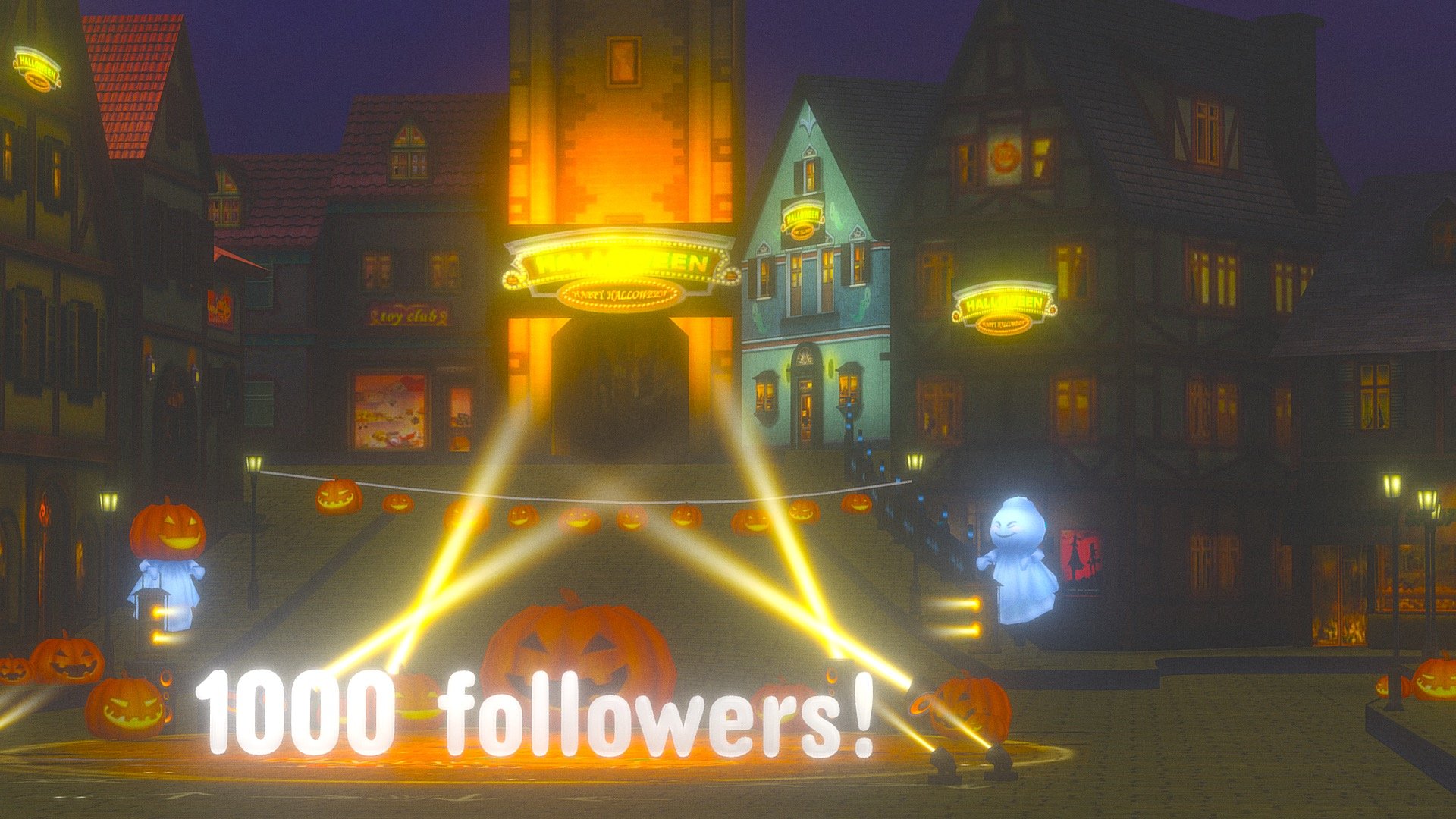 1000 followers! — Sketchfab embed 3D viewer