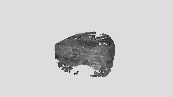 Poboljšani 14t minlovoac N15 - krma 3D Model