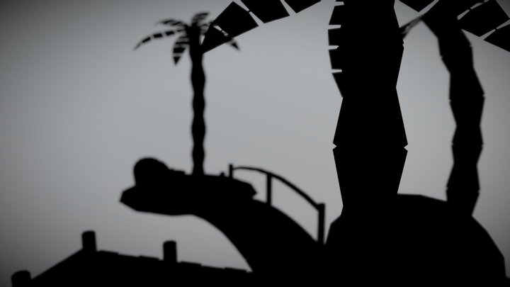 Island Diorama 3D Model