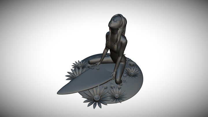 Surf Gir 2l 3D Model