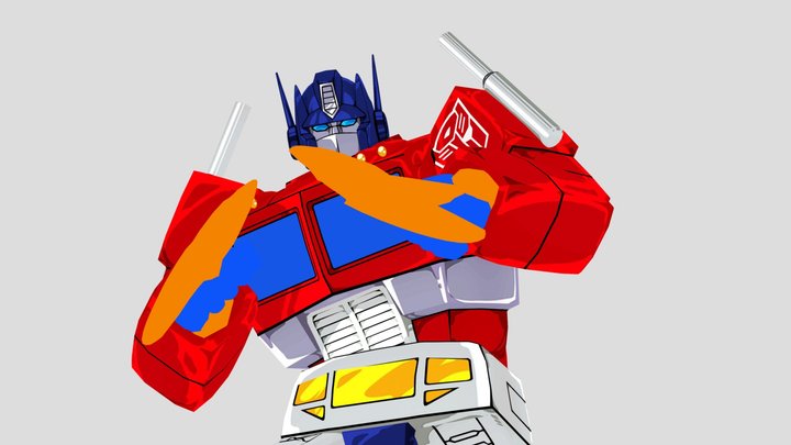 Optimus_prime_-transformers g1 3D Model