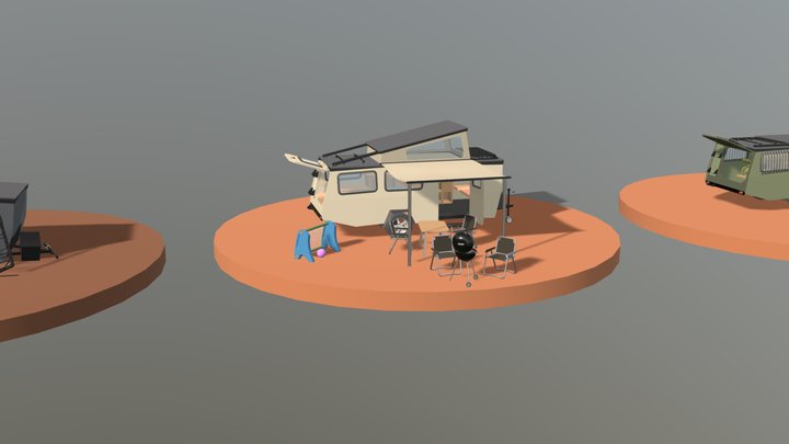 Trailer 3D Model