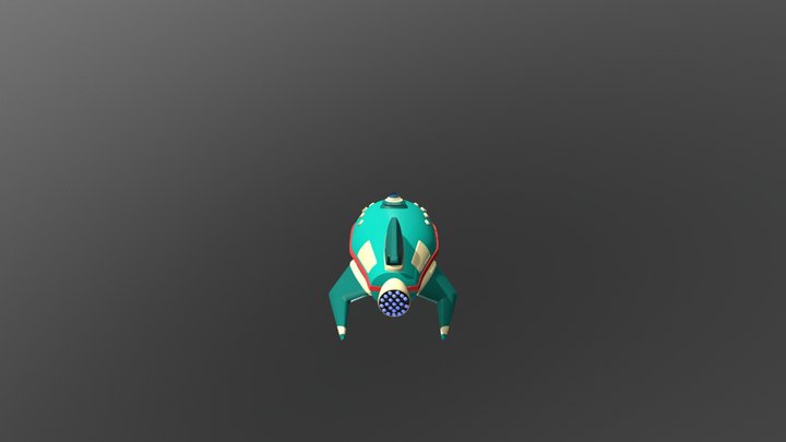 nave futurama 3D Model