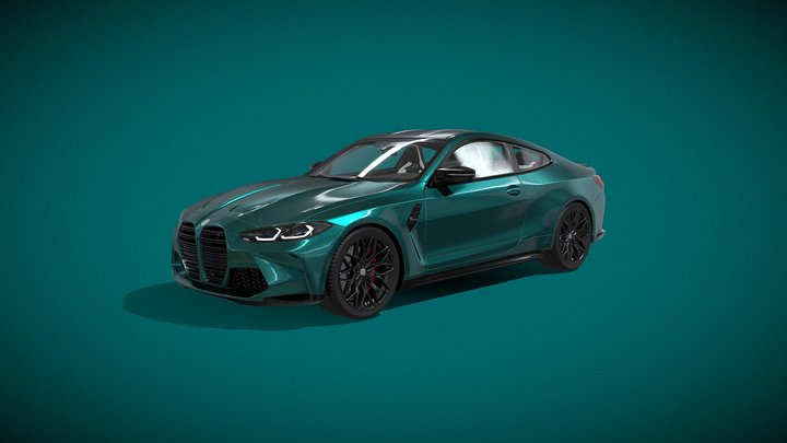 BMW M4 Coupe 3D Model