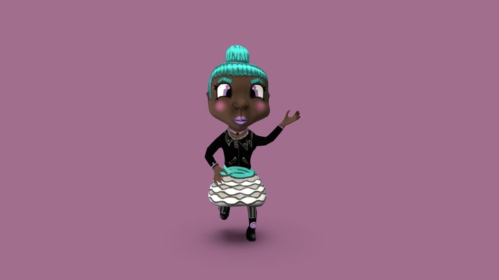 Lilly Doll 3D Model