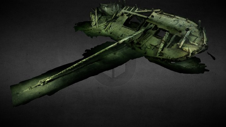 Norway's oldest preserved wreck? 3D Model