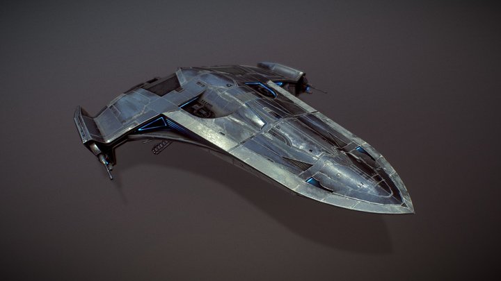 X-70B Phantom 3D Model