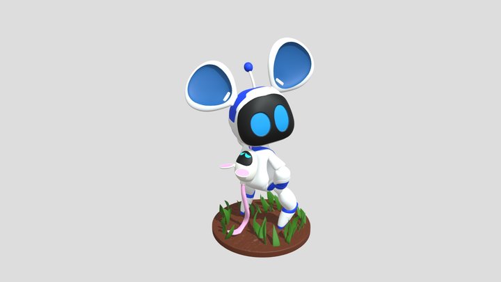 astro mouse 3D Model