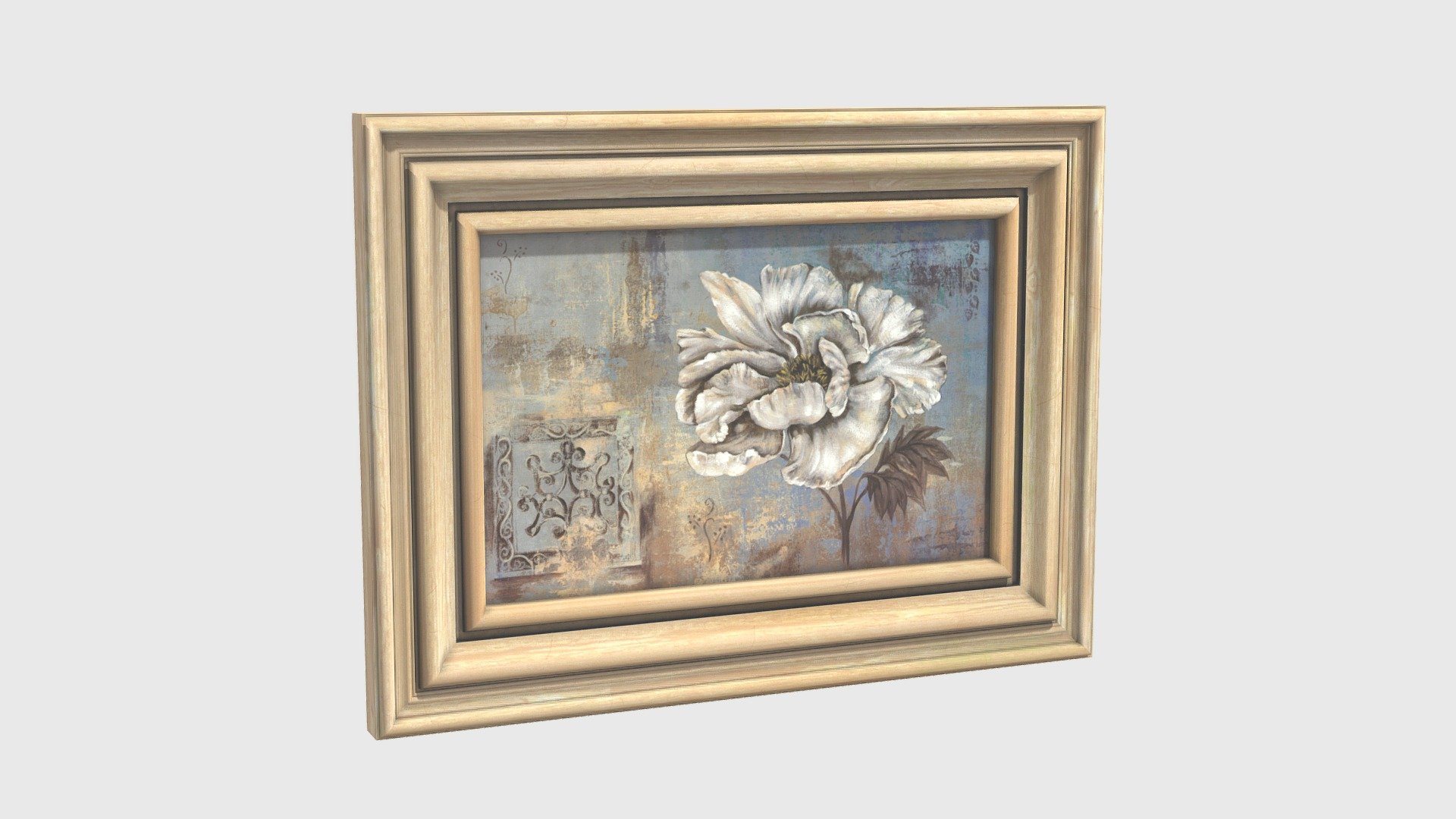 Hanging Picture Frame-Freepoly.org — Sketchfab embed 3D viewer