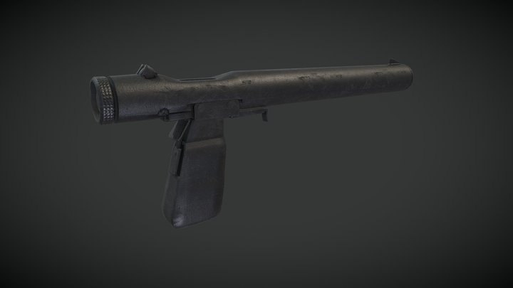 Welrod Mk II 3D Model