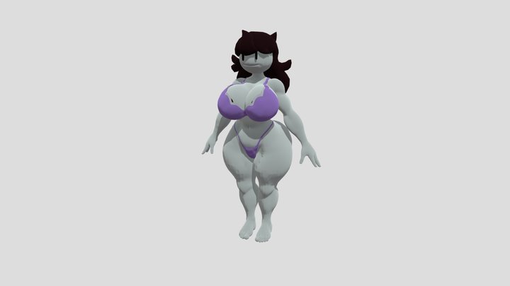jaiden bikini 3D Model