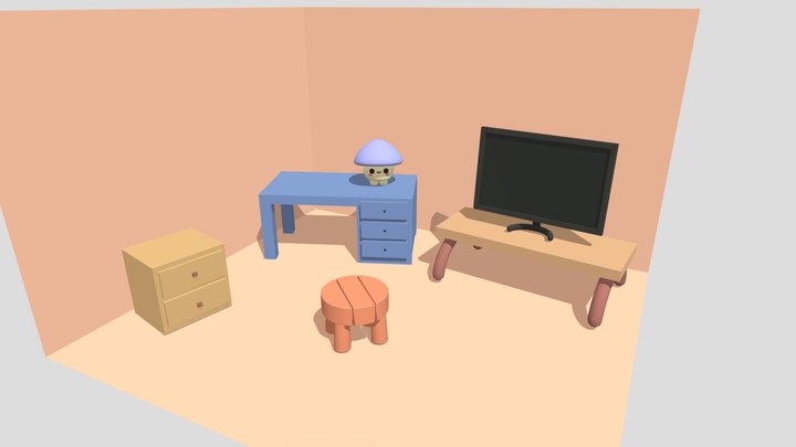 HomeWorkColors 3D Model