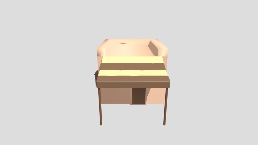 Stylised Low Poly Building