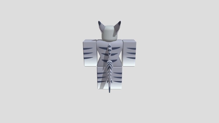 Tiger Shark Girl X3 (FREE! fr fr man on my mum) 3D Model