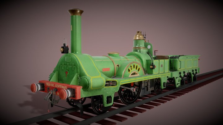 Tren del centenari | La Mataró 3D Model