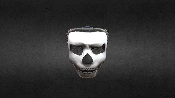 grave digger mask 3D Model